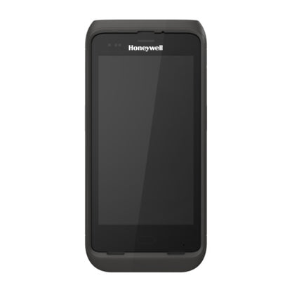 Detalle del terminal de mano Honeywell CT45 con su zona de trabajo