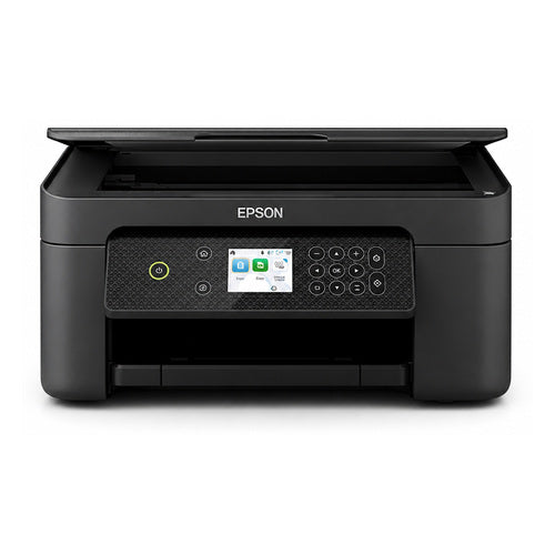 Detalle de la impresora de etiquetas Epson XP-4200 con su zona de trabajo