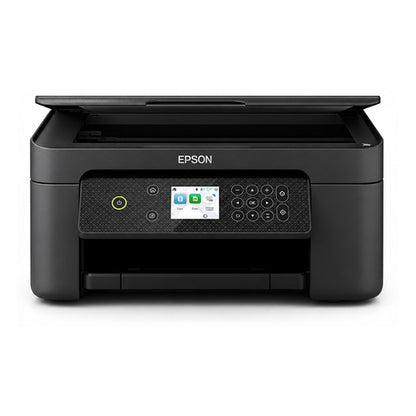 Detalle de la impresora de etiquetas Epson XP-4200 con su zona de trabajo