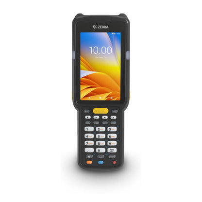 Detalle del terminal de mano Zebra MC3300 con su zona de trabajo