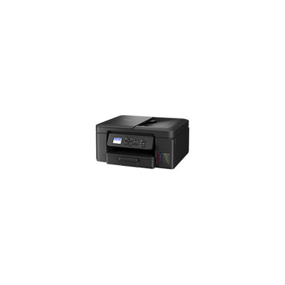Detalle de la impresora de etiquetas Brother DCP-T780DW con su zona de trabajo