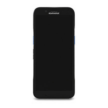 Detalle del terminal de mano Datalogic MEMOR 12 con su zona de trabajo