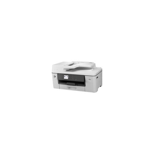 Detalle de la impresora de etiquetas Brother MFC-J6540DWE con su zona de trabajo