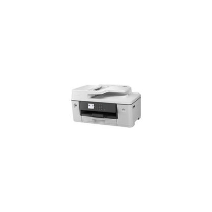 Detalle de la impresora de etiquetas Brother MFC-J6540DWE con su zona de trabajo