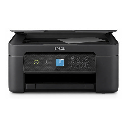Detalle de la impresora de etiquetas Epson XP-3200 con su zona de trabajo
