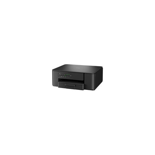 Detalle de la impresora de etiquetas Brother DCP-J1260W con su zona de trabajo