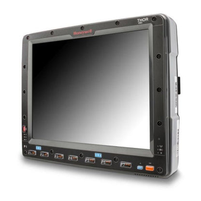 Detalle del terminal de mano Honeywell VM3W con su zona de trabajo