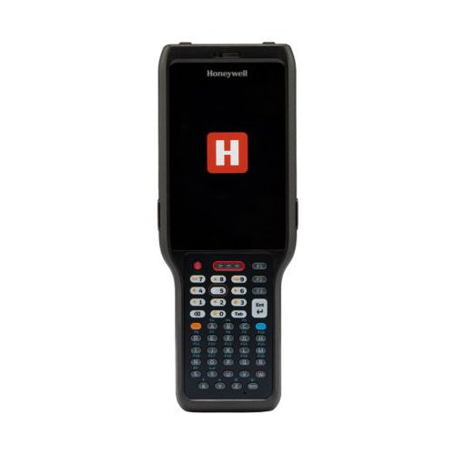 Detalle del terminal de mano Honeywell CK62 con su zona de trabajo