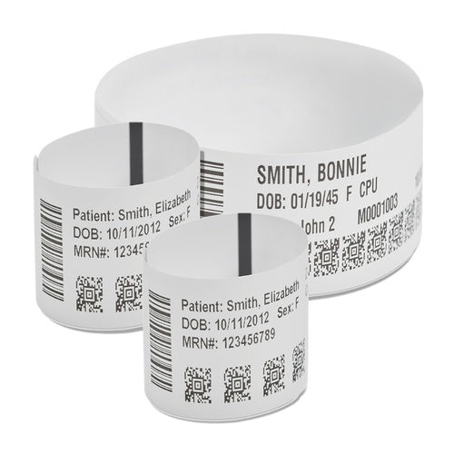 Zebra Etiqueta médica - Z BAND ULTRA SOFT DT COATED - SKU: 10035358-M2K