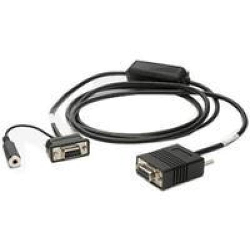 Zebra Cable de transferencia de datos - FM CBL ASSY 9PIN F TRIG BEEP 6FT STR - SKU:25-13228-03R