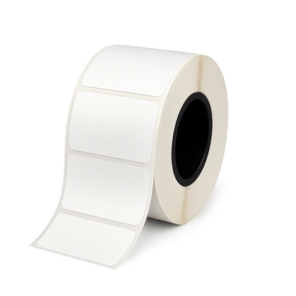 Vista lateral etiquetas PP troqueladas 76×51mm Epson SKU 7113413