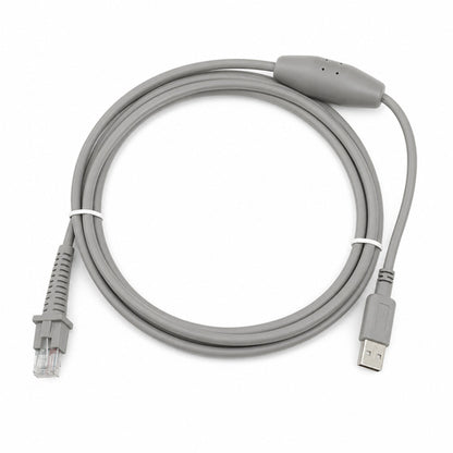 Cable USB Datalogic 90A052065 enrollado, vista superior