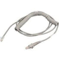 Datalogic Cable de transferencia de datos - CAB-362 SH 4132 cable en espiral RJ10 para puerto auxiliar 12 - SKU: 90G001095