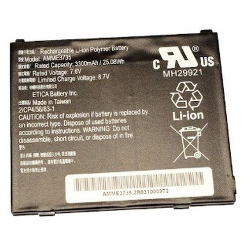 Zebra Batería - BATERÍA DE POLÍMERO DE LITIO 3300 MAHR 7.6V ET51/ET56 8IN WIN - SKU:BTRY-ET5X-8IN3-01