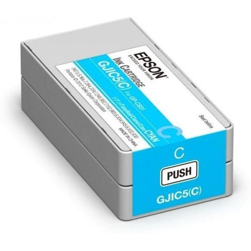 Epson Cartucho de tinta - GJIC5(C): CARTUCHO DE TINTA PARA GP-C831 (CYAN) - SKU:C13S020564