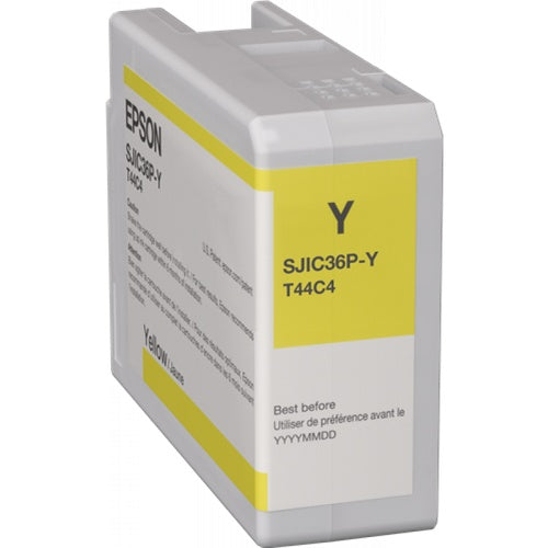 Epson Cartucho de tinta - CARTUCHO DE TINTA SJIC36P-Y SERIE C6000 AMARILLO - SKU:C13T44C440
