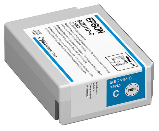 Cartucho de tinta Epson SJIC42P-C cian C13T52M240