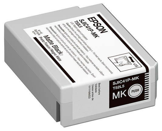 Cartucho de tinta Epson SJIC42P-MK negro mate C13T52M540