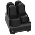 Zebra Cuna - CS6080 CORDLESS 4-SLOT DEVICE SHARECRADLE INDUCTIVE BLK PSU DC - SKU: CR6080-SC400F4WW