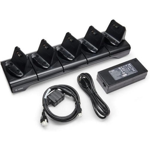 Zebra base de carga - 5-SLOT DOCKING CRADLE ZQ210 EU - SKU: CRD-MPV-5SC2EU1-01