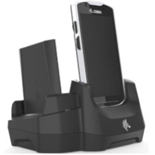 Zebra Cuna - KIT 1 RANURA 1 BASE DE COMUNICACIÓN USB DE BATERÍA LAN DE REPUESTO PARA TC5X TERM - SKU:CRD-TC5X-2SETH-02
