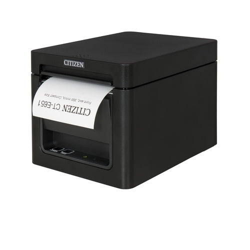 Citizen Systems Impresora de termal directa - CT-E651 LIGHTNING + HOST USB USB 203DPI NEGRA - SKU: CTE651XAEBX