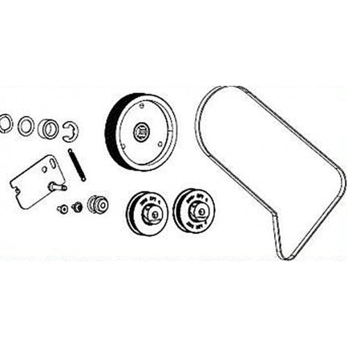 Zebra sistema de accionamiento principal - kit main drive system (incl) - SKU: P1083347-016