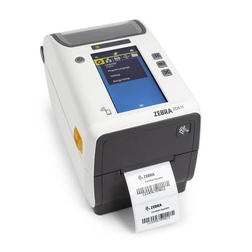 Impresora de transferencia térmica - ZD611 TT PRNT (74M) HC COLOR TS LCD 203 DPI USB/HOST ETH BTLE5 - SKU:ZD6AH22-T0EE00EZ
