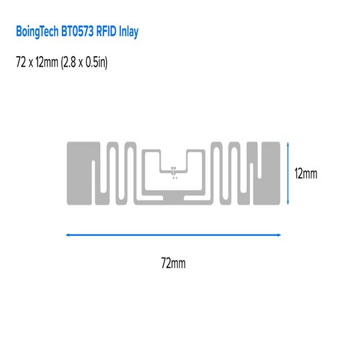 Etiqueta multiusos - POLYPRO 4000D 76X25MM 19MM NÚCLEO NEGRO MARCA DE DETECCIÓN 268/R 12/CAJA - SKU:ZIPRM3017412