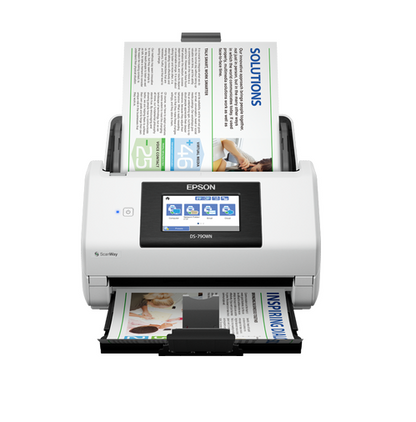 Escáner Epson WorkForce DS-790WN vista frontal