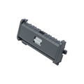 Vista frontal del Label Peeler Brother PA-LP-002 instalado en impresora TD-4D