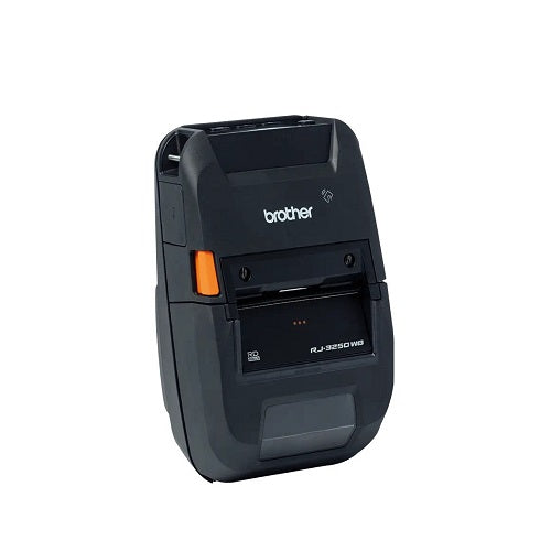 Vista frontal de la impresora portátil Brother RJ-3250WB-L RuggedJet
