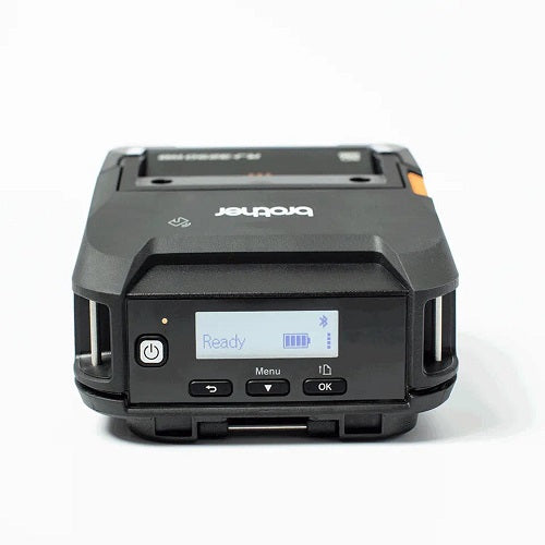 Accesorios incluidos con la impresora Brother RJ-3250WB: batería y cargador