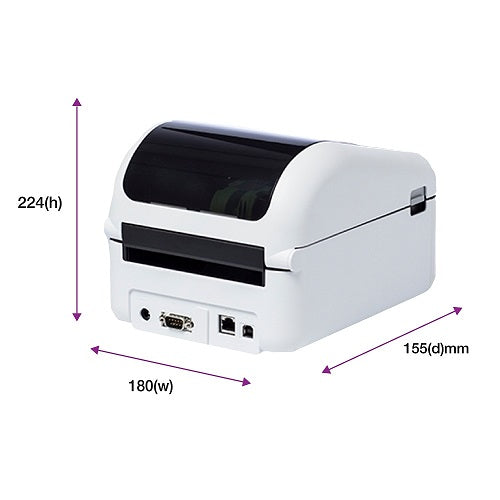 Brother TD‑4410D imprimiendo etiqueta