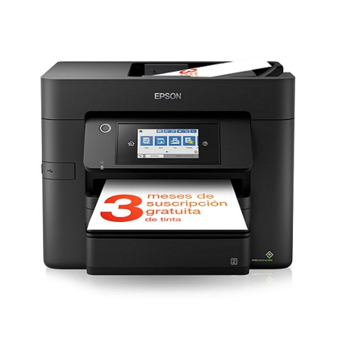 Epson Impresora multifunción de inyección de tinta - WF-4830DWF 4800X1200DPI 30PPM A4 PRNT/CPY/SCN/FAX - SKU:C11CJ05402