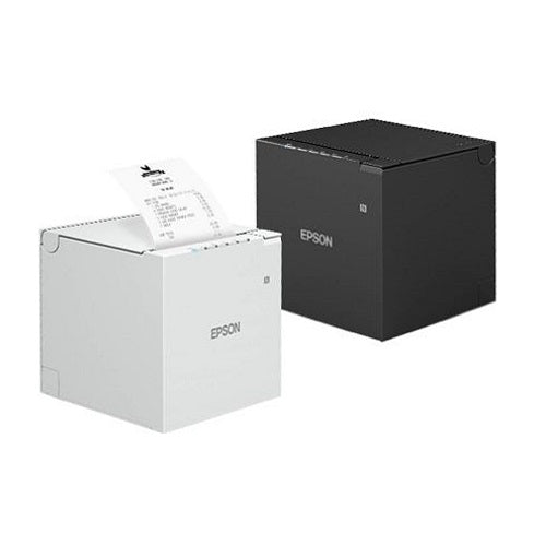 Impresora Epson TM-m30III blanca frontal C31CK50111