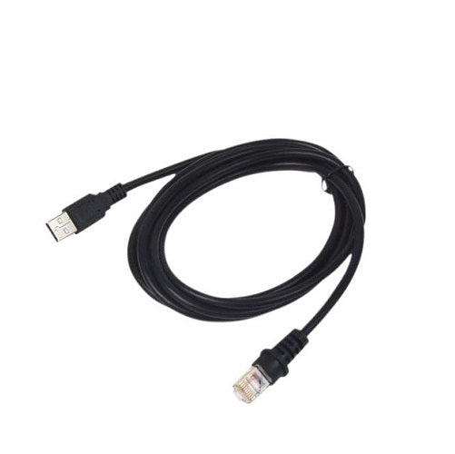 Datalogic cable USB tipo A espiral 2,4 metros para lector código de barras conexión flexible 90A052187 projit.es