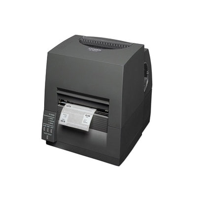 Detalle de conectores USB/Serial de la Citizen CL‑S631II