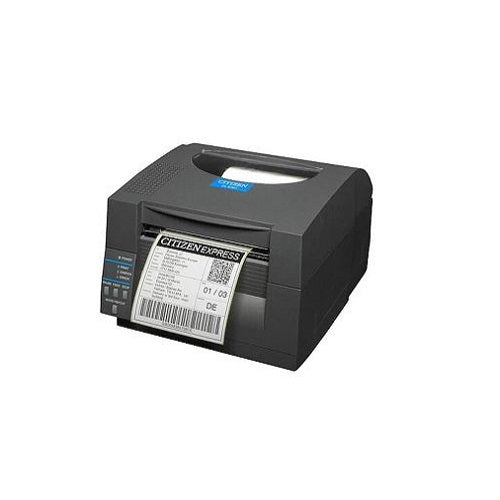 Citizen CL‑S631II vista frontal, impresión térmica de alta resolución