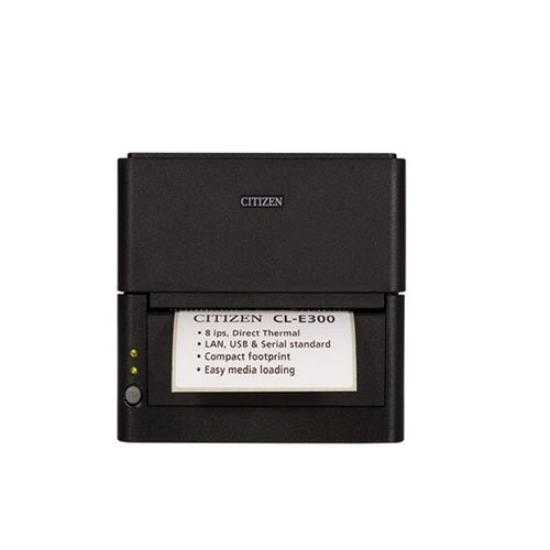 Citizen impresora térmica directa CL E300 con conexión LAN USB  SKU CLE300XEBXXX projit.es