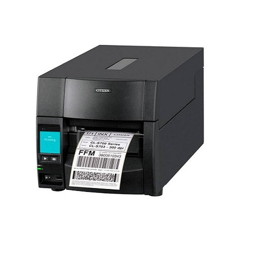 Detalle del mecanismo interno de la impresora Citizen CL-S700III