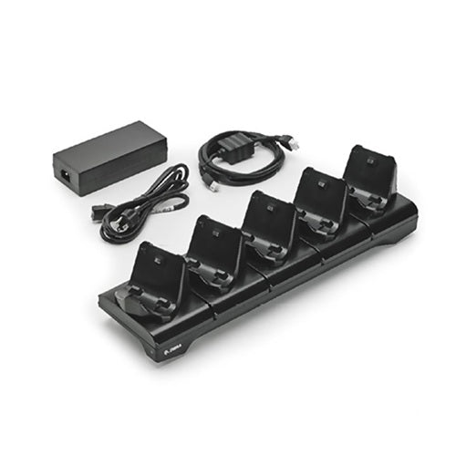 Cuna carga Zebra ZQ300 5 ranuras de PROJIT, distribuidor de electrónica y sus consumibles.