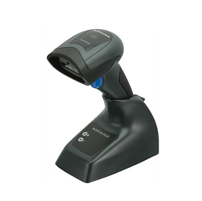 Escáner inalámbrico Datalogic para lectura ágil de códigos lineales SKU QM2131-BK-433 en comercio y cajas projit.es