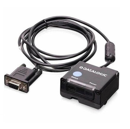 Dispositivo Datalogic para montaje industrial con lectura rápida de códigos 2D e iluminación roja SKU GFS4520-BK-RED projit.es