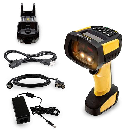 Escáner industrial Datalogic PowerScan PM9600 con teclado para lectura de códigos en almacén SKU: PM9600-DKAR433RK10 projit.es