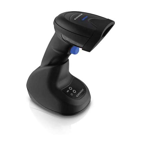 Vista lateral del escáner Datalogic QuickScan QBT2500-BK-BTK 2D Bluetooth SKU QBT2500-BK-BTK PROJIT España