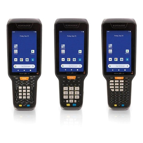 Dispositivo RF Datalogic Skorpio X5 XLR con empuñadura ergonómica para inventario SKU 943500047 projit.es