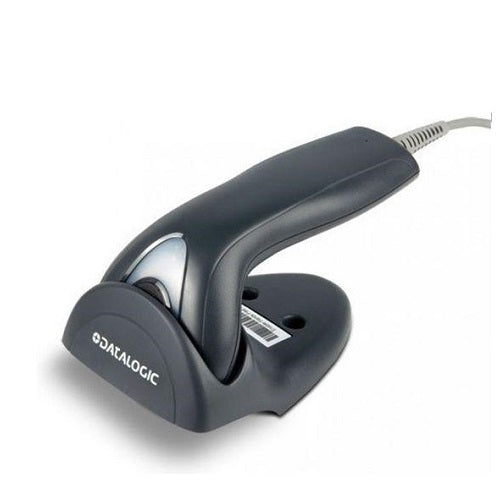 Lector Datalogic con soporte sobremesa preparado para captura rápida de códigos 1D SKU TD1130-BK-65 projit.es
