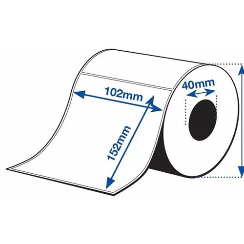 Rollo Epson de etiquetas premium para control visual de paquetes y referencias SKU 7113755 en almacenes projit.es