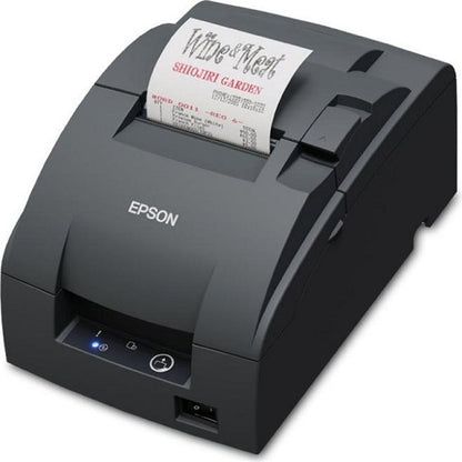 Panel frontal y botones de la Epson TM‑U220IIB